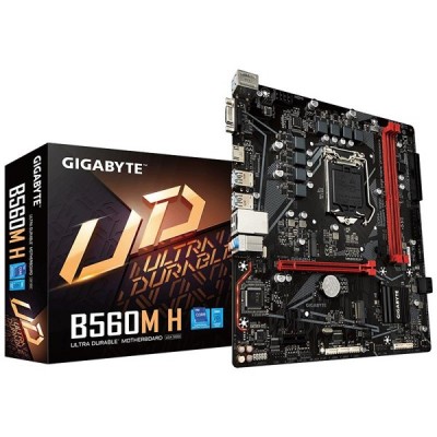 GIGABYTE B560M-H DDR4 M2 PCIe NVME HDMI PCIe 16X v4.0 1200p v2 mATX