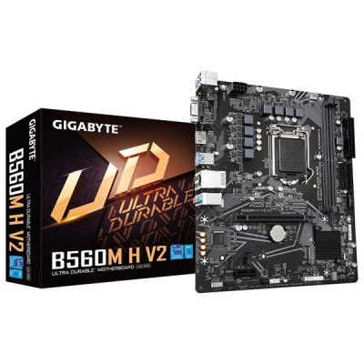 GIGABYTE B560M H V2 DDR4 HDMI PCIE 4.0 1200P V2 MATX