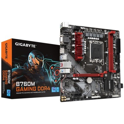 GIGABYTE B760M GAMING DDR4 HDMI DP PCIe 16X v4.0 1700p mATX