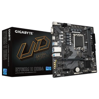 GIGABYTE B760M-H DDR4 HDMI PCIE 4.0 1700P MATX