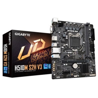 GIGABYTE H510M S2H V3 DDR4 HDMI DP PCIe 16X v4.0 1200p mATX