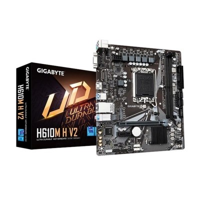 GIGABYTE H610M H v2 DDR5 HDMI PCIe 16X v4.0 1700p mATX