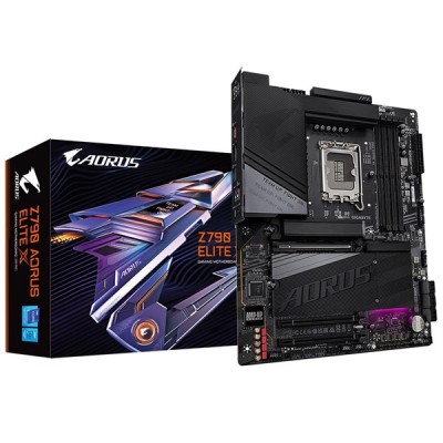 GIGABYTE Z790 AORUS ELITE X WIFI-7 DDR5 HDMI-DP PCIE 5.0 1700p ATX