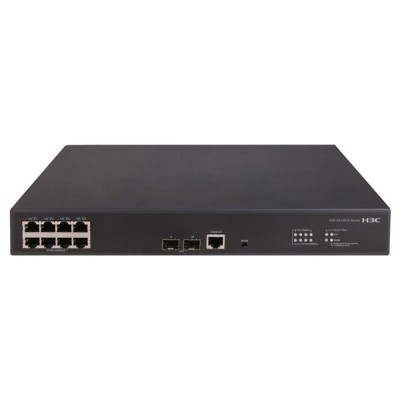 H3C 10port 9801A1QJ S5120V2-10P-PWR-LI GIGABIT 2-SFP 125W 8port POE YÖNETİLEBİLİR RACKMOUNT SWITCH