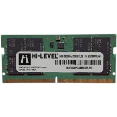 HI-LEVEL 8GB DDR5 5600MHZ CL40 PC RAM VALUE HLV-PC44800D5-8G