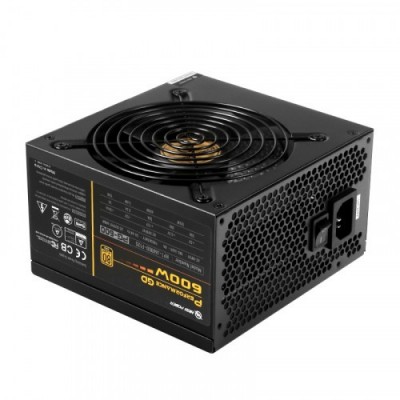 HIGH POWER 600W 80  GOLD HP1-J600GD-F12S 12cm Fanlı APFC Power Supply Kutu Açık (Outlet)