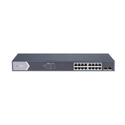 HIKVISION 16port 125w FULL PoE DS-3E0518P-E/M 10/100 Yönetilemez Gigabit Switch