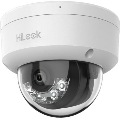 HILOOK 2MP IPC-D120HA-LU 2.8MM Dual Light Sesli Ip Dome Kamera