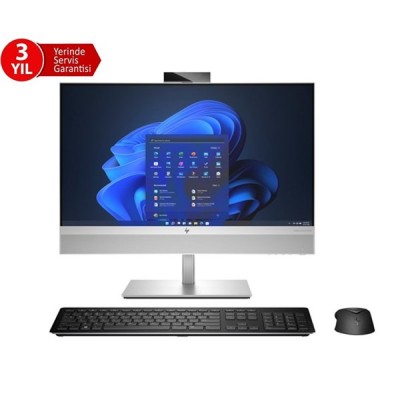 HP 23.8" DOKUNMATIK ELITEON 5V919EA CORE i7 12700-16GB DDR5 RAM-512GB NVME-W11 PRO