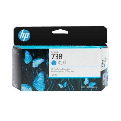 Hp 498N5a (738) Cyan Desıgnjet Ink 130 Ml