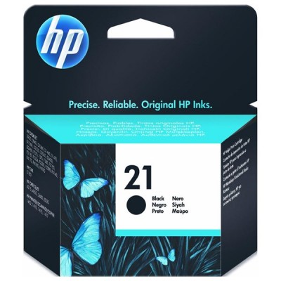 Hp C9351ae (21) Sıyah Murekkep Kartusu 190 Sayfa