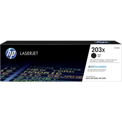 Hp Cf540x (203X) Sıyah Yuksek Kapasıtelı Toner 3.200 Sayfa