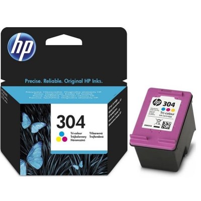 Hp N9k05ae (304) Uc Renklı Murekkep Kartusu 100 Sayfa