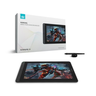 Huion 13.3" Kamvas 13 8192 Kad. 8 Tuş 5080LPI LCD Grafik Tablet