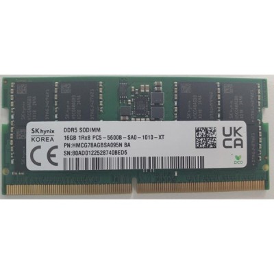 HyNIX 16GB DDR5 5600MHZ NOTEBOOK RAM VALUE HMCG78AGBSA095N