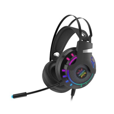 INCA IGK-TX12 7.1 Surround USB RGB Led Aydınlatma Siyah Titreşimli Gaming Mikrofonlu Kulaklık