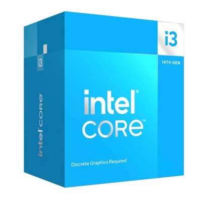 INTEL CORE i3 14100F 17MB 4çekirdekli VGA YOK 1700p 58w Kutulu+Fanlı