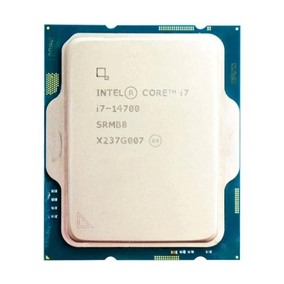 INTEL CORE i7 14700 61MB 12çekirdekli O/B UHD 1700p 65w Kutusuz+Fansız