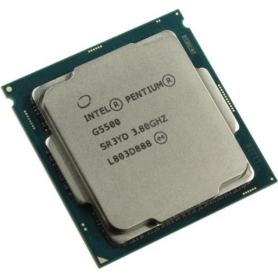 INTEL PENTIUM GOLD G5500 4MB 2çekirdekli O/B VGA 1151p v2 58w Kutusuz+Fansız