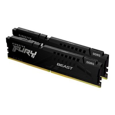 KINGSTON 16GB (2X 8GB) DDR5 5200MHZ CL36 DUAL KIT PC RAM FURY BEAST KF552C36BBEK2-16