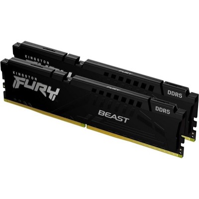 KINGSTON 16GB (2X 8GB) DDR5 5200MHZ CL40 DUAL KIT PC RAM FURY BEAST KF552C40BBK2-16