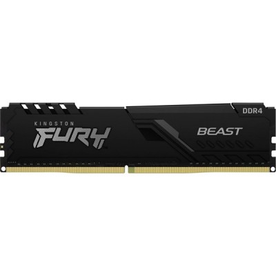 KINGSTON 16GB DDR4 2666MHZ CL16 PC RAM FURY BEAST KF426C16BB/16