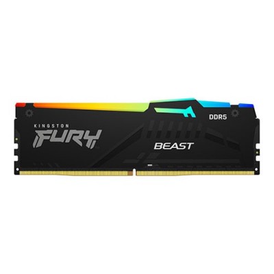 KINGSTON 16GB DDR5 5200MHZ CL36 RGB PC RAM FURY BEAST KF552C36BBEA/16