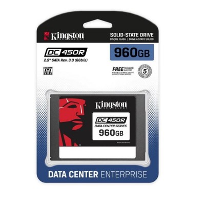 KINGSTON 2,5" 960gb DC450R SEDC450R/960G 555MB/s 525MB/s SATA 3 (6Gb/s) Enterprise SSD