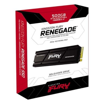 KINGSTON 500GB FURY RENEGADE SFYRSK/500G 7300-3900MB/s M2 NVME GEN4 DİSK