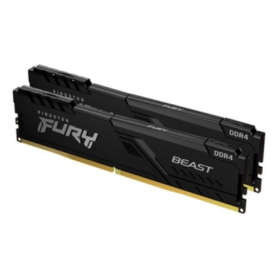 KINGSTON 64GB (2X 32GB) DDR4 3200MHZ CL16 DUAL KIT PC RAM BEAST KF432C16BBK2/64TR