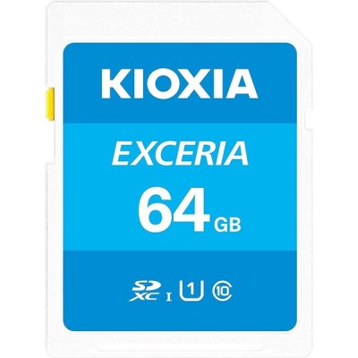 KIOXIA SDHC 64GB EXCERIA LNEX1L064GG4 Hafıza Kartı