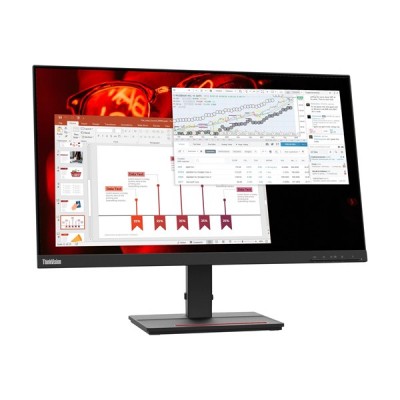 LENOVO 27" IPS S27e-20 62AFKAT2TK 5MS 60Hz HDMI EV Ofis Tipi Monitör (1920 X 1080)