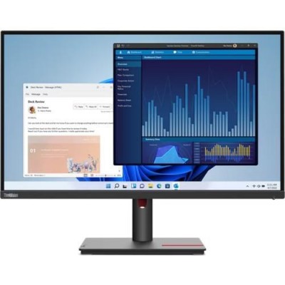 LENOVO 27" IPS T27H-30 THINKVISION 63A3GAT1TK 4MS 60HZ HDMI-DP USBC KURUMSAL MONİTÖR 2560X1440