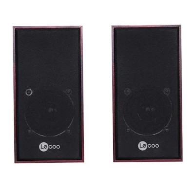 LENOVO LECOO DS105 1+1 Siyah 5w RMS Hoparlör Ahşap