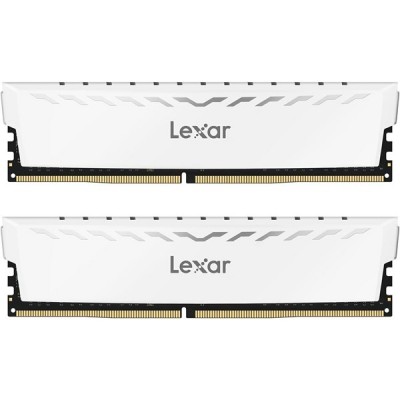 LEXAR 32GB (2X 16GB) DDR4 3600MHZ DUAL KIT PC RAM THOR LD4BU016G-R3600GDWG BEYAZ