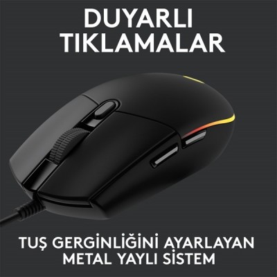 Logitech G G102 Lıghtsync Oyuncu Mouse 910-005823