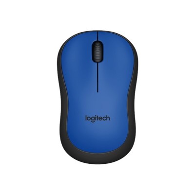 LOGITECH M220 Kablosuz Sessiz Optic Mavi/Siyah Mouse 910-004879