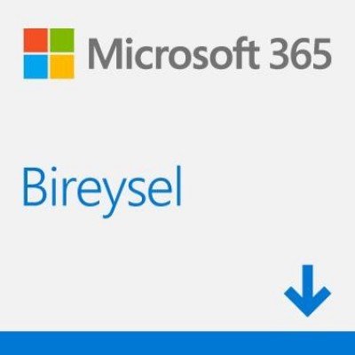 MICROSOFT 365 Bireysel Trk/Eng Elektronik Lisans 1yıl 32/64Bit QQ2-00006