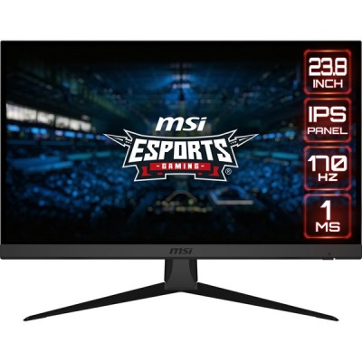 MSI 23.8" FLAT VA G2422 1MS 170HZ HDMI-DP ESPORT GAMING MONİTÖR 1920X1080