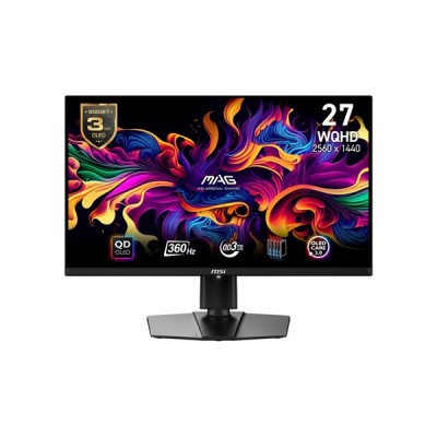 MSI 26.5" OLED MAG 271QPX 0.3MS 240HZ HDMI-DP PIVOT GAMING MONİTÖR 2560X1440