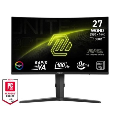 MSI 27" VA 275CQRF QD E2 0.5MS 180HZ HDMI-DP KAVISLI GAMING MONİTÖR 2560X1440