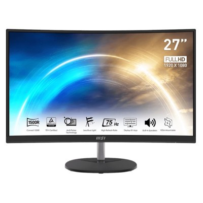 MSI 27" VA MP271CA 1MS 75HZ HDMI KAVISLI EV OFİS MONİTÖR 1920X1080