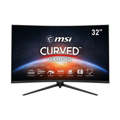 MSI 31.5" VA G321VQP E2 1MS 170HZ HDMI-DP KAVISLI GAMING MONİTÖR 2560X1440