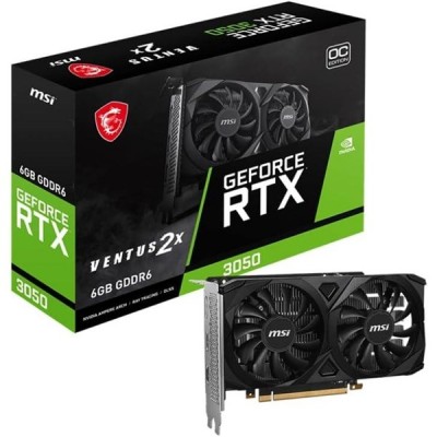 MSI 6GB RTX3050 GAMING X GDDR6 96bit HDMI-DP PCIE 4.0