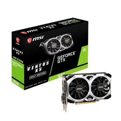 MSI GTX1650 4GB VENTUS XS 4G OCV1 GDDR6 128bit HDMI DVI DP PCIe 16X v3.0