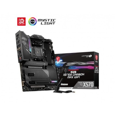 MSI MPG X570S CARBON MAX WIFI DDR4 HDMI-DP PCIE 4.0 AM4 ATX