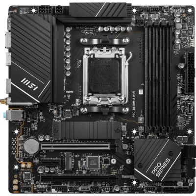 MSI PRO B650M-A WIFI-6E DDR5 HDMI-DP PCIE 4.0 AM5 mATX