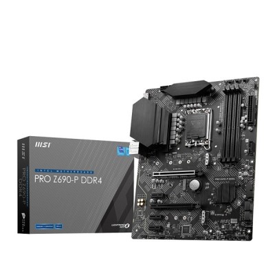 MSI PRO Z690-P DDR4 M2 PCIe NVME HDMI DP PCIe 16X v4.0 1700p ATX