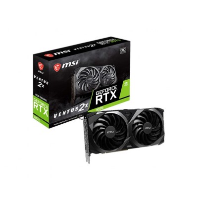 MSI RTX3070 8GB VENTUS 2X 8G OC LHR GDDR6 256 Bit HDMI DP PCIe 16X v4.0