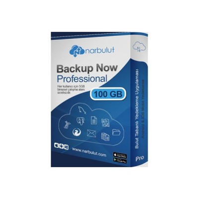 NARBULUT Backup Now Professional Edition 100GB Lisans 1yıl 10kullanıcı basic support is included.